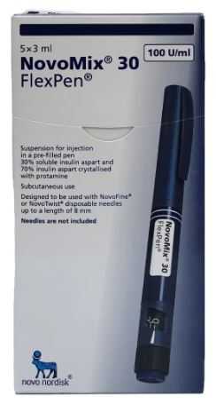 NOVOMIX FLEXPEN 3 ML